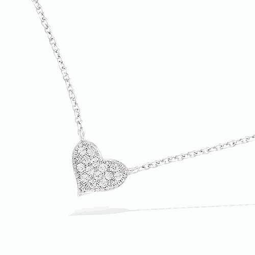 Collier argent rh 51EC0560CZ