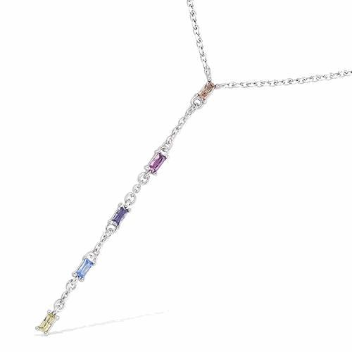 Collier argent rh 51EC0680X