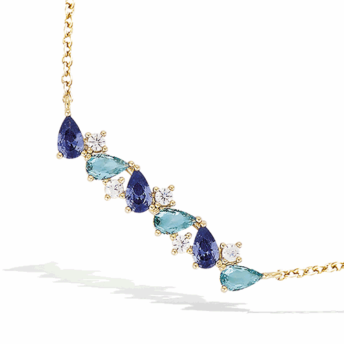 Collier en plaqué or – 52ED1280PBZ