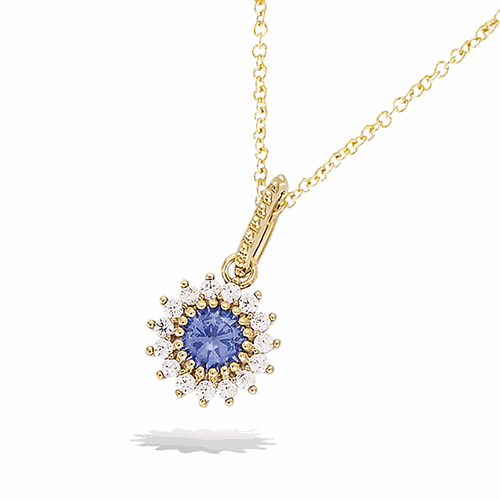 Pendentif en plaqué or – 62ED0340TZ