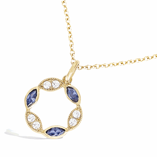 Pendentif en plaqué or – 62ED1160TZ