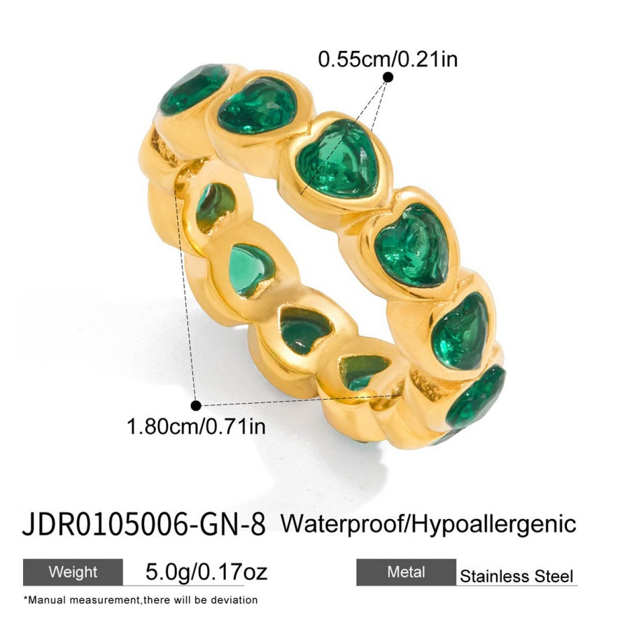 Bague en acier – BG0105006-GN-8