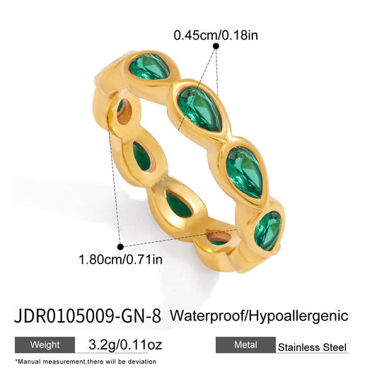 Bague en acier – BG0105009-GN-8