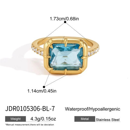 Bague en acier – BG0105306-BL-7