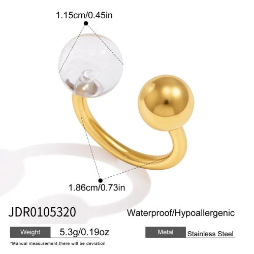 BAGUE ACIER REF BG0105320