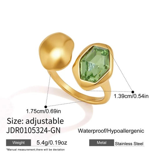 BAGUE ACIER REF BG0105324-GN