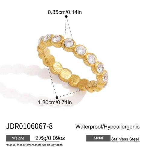 BAGUE ACIER REF BG0106067-8