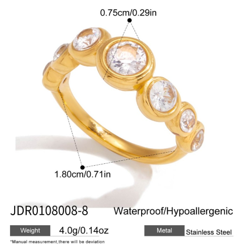 Bague en acier – BG0108008-8