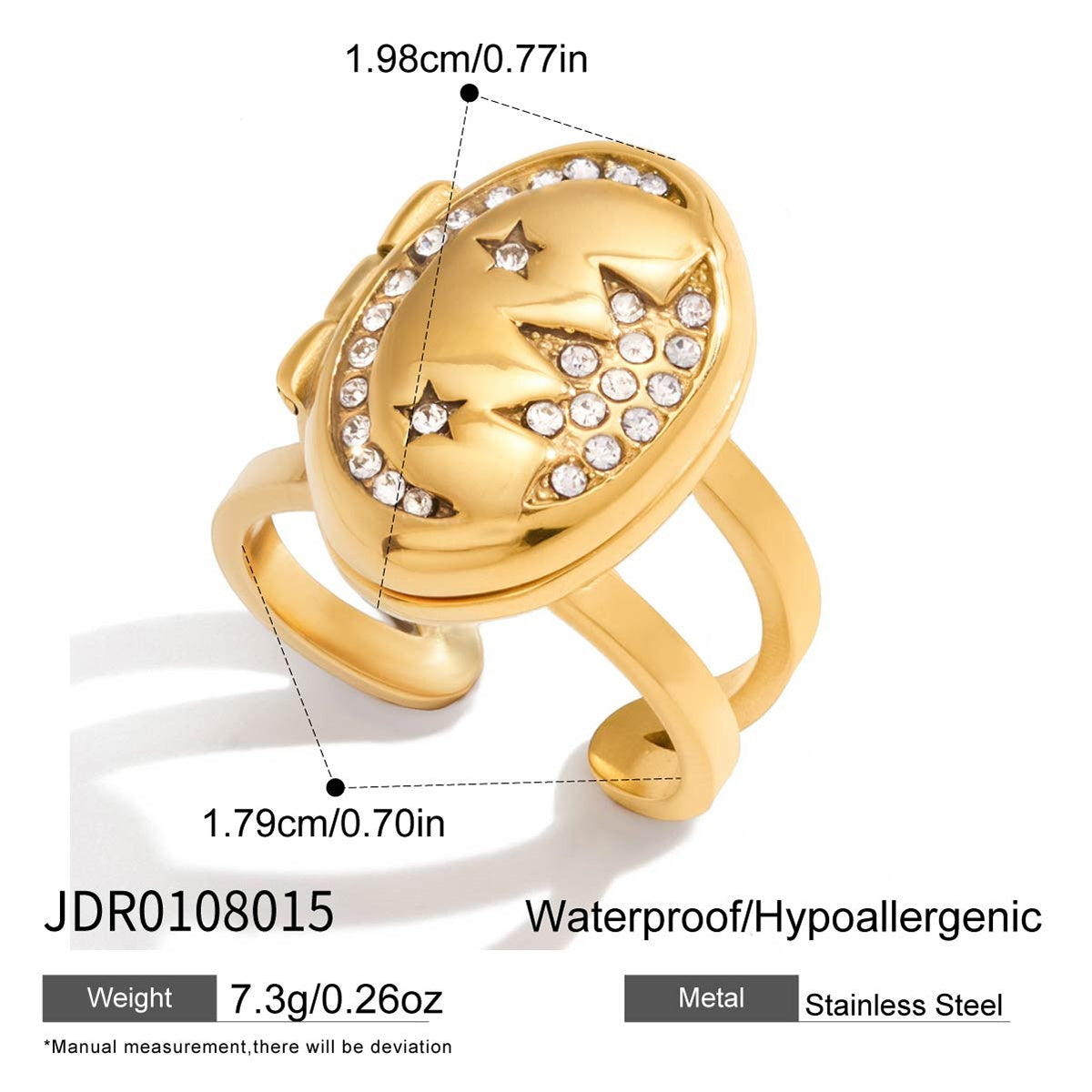 Bague en acier – BG0108015