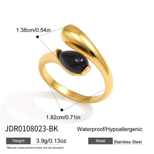 BAGUE ACIER REF BG0108023-BK