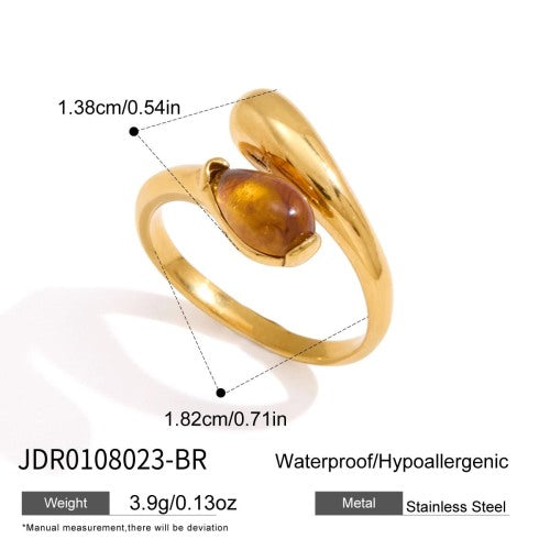 BAGUE ACIER REF BG0108023-BR