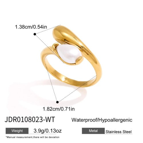 BAGUE ACIER REF BG0108023-WT