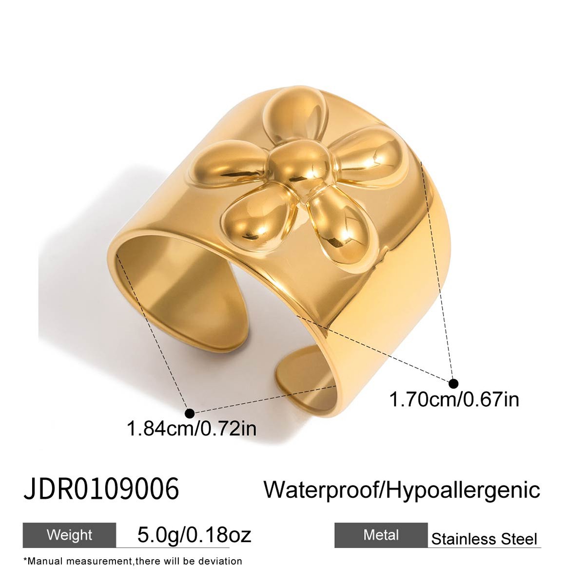 Bague en acier – BG0109006