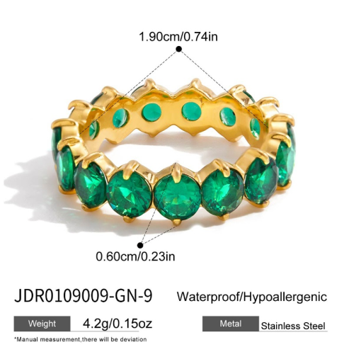Bague en acier – BG0109009-GN-9
