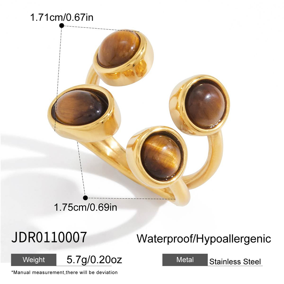 Bague en acier – BG0110007