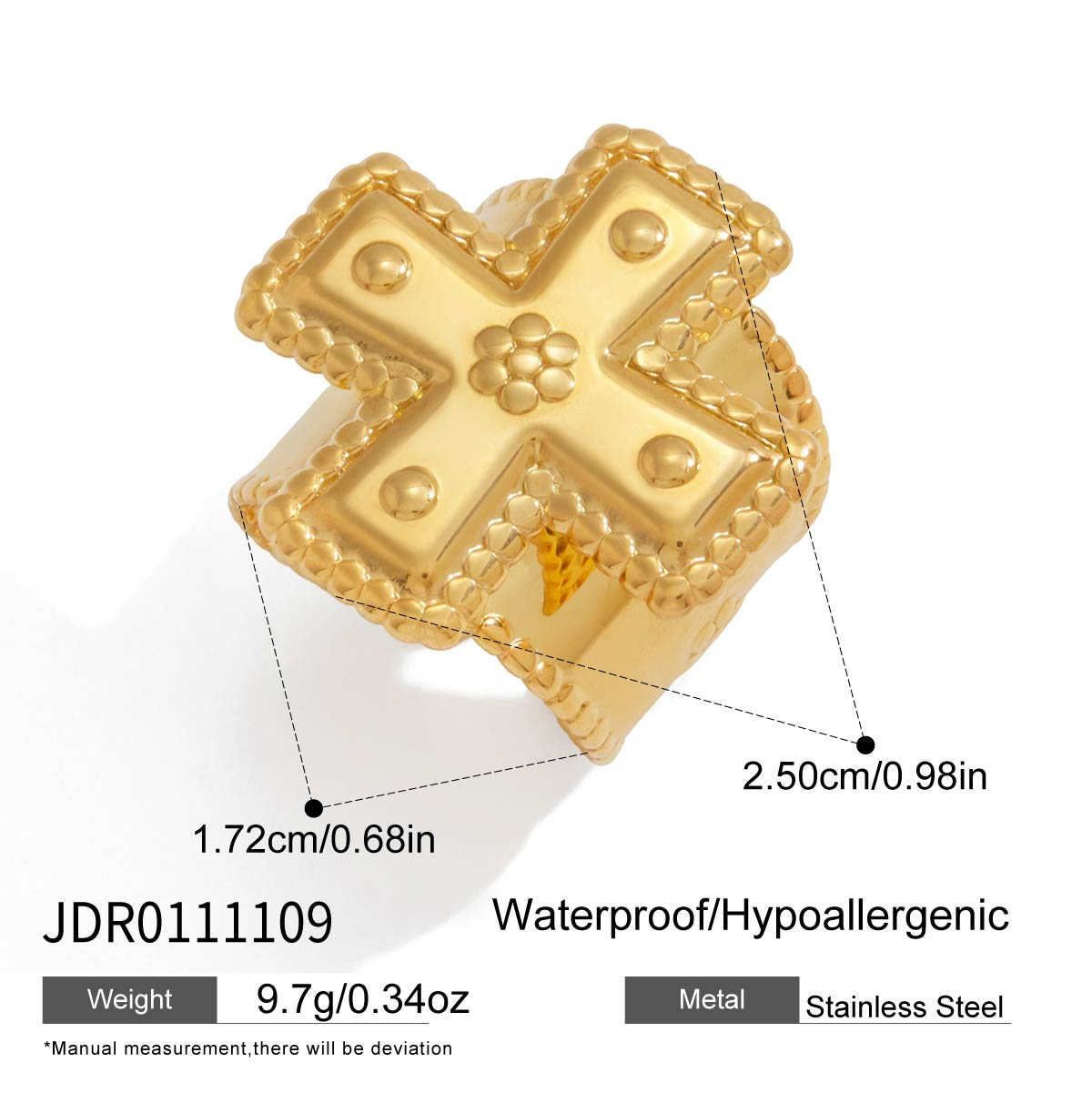 Bague en acier – BG0111109