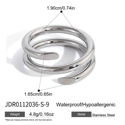 Bague en acier – BG0112036-S-9