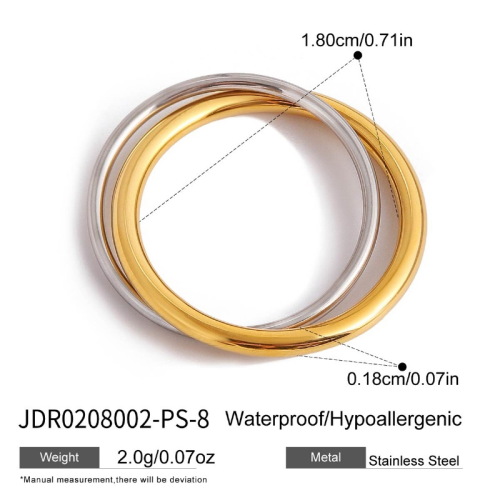 Bague en acier – BG0208002-PS-8