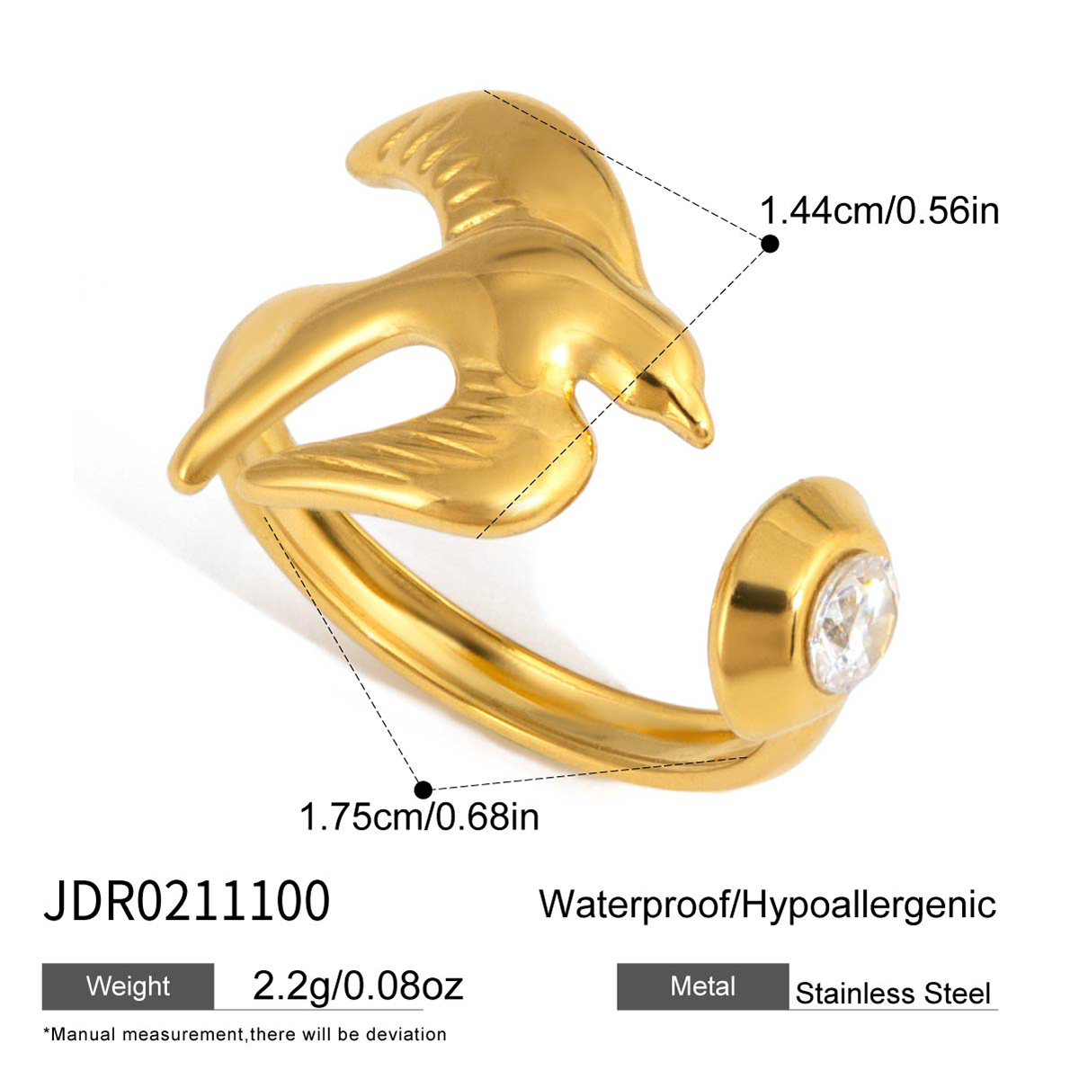 Bague en acier – BG0211100