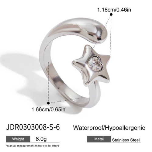 Bague en acier – BG0303008-S-6