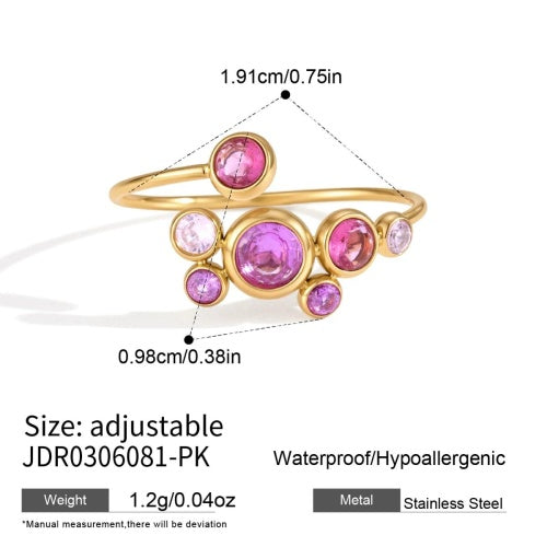 BAGUE ACIER REF BG0306081-PK