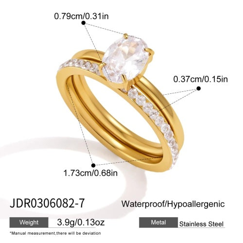 BAGUE ACIER REF BG0306082-7