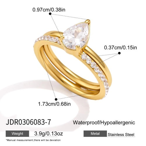 BAGUE ACIER REF BG0306083-7