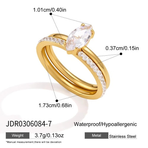 BAGUE ACIER REF BG0306084-7