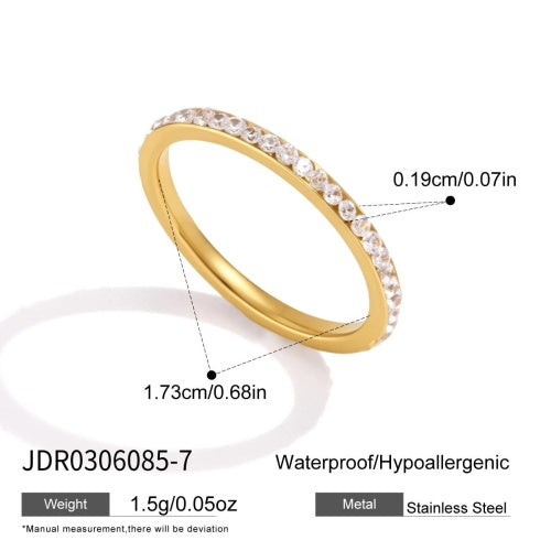 BAGUE ACIER REF BG0306085-7