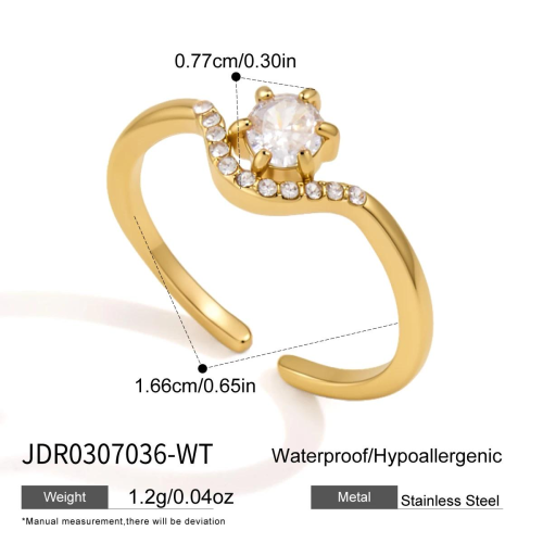 BAGUE ACIER REF BG0307036-WT