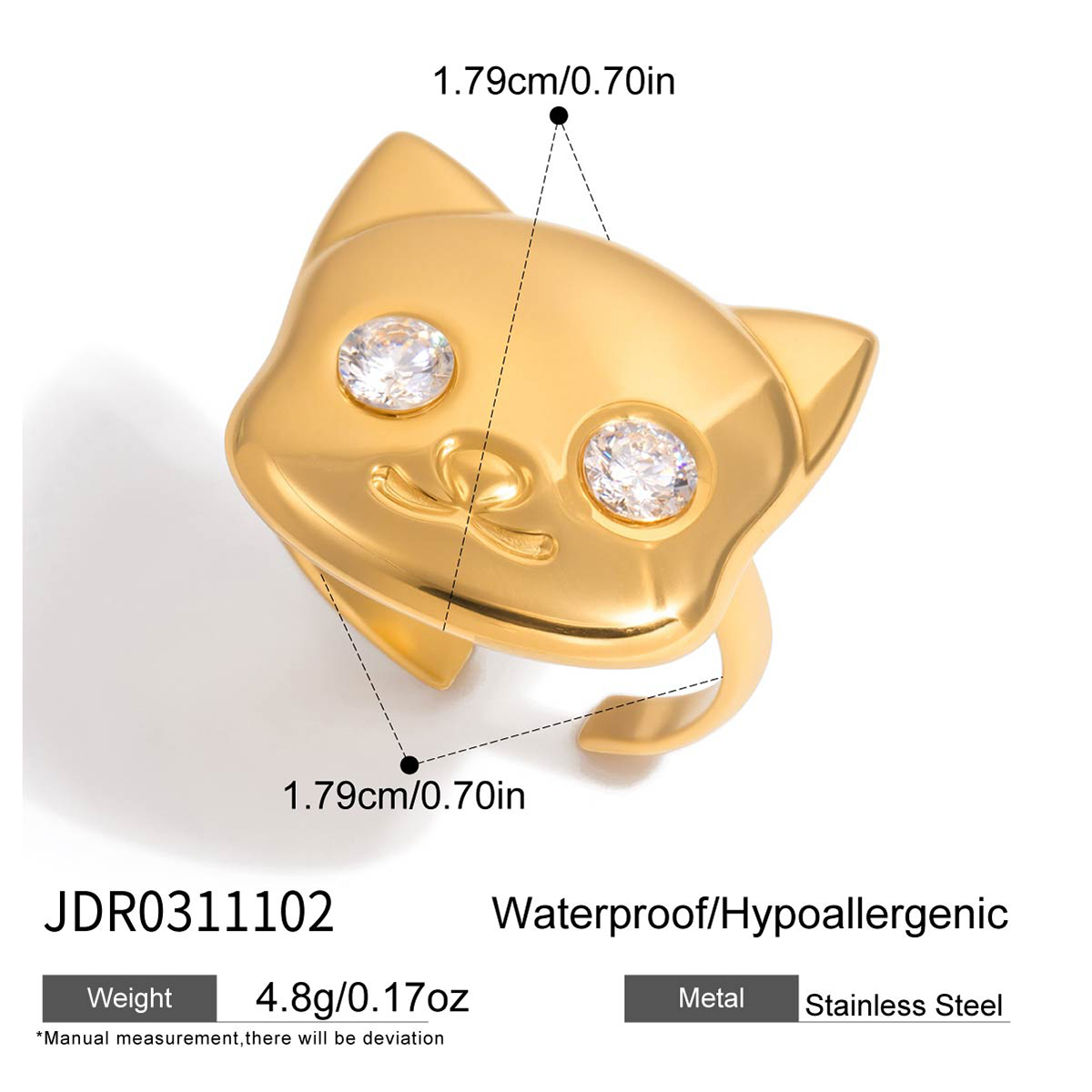 Bague en acier – BG0311102