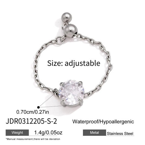BAGUE ACIER REF BG0312205-S-2