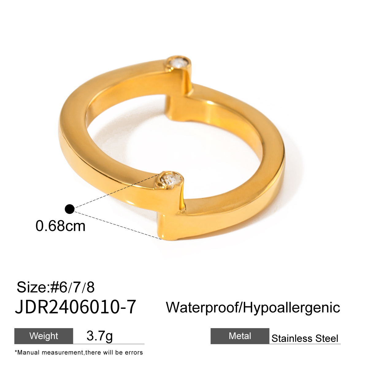 Bague en acier – BG2406010-7