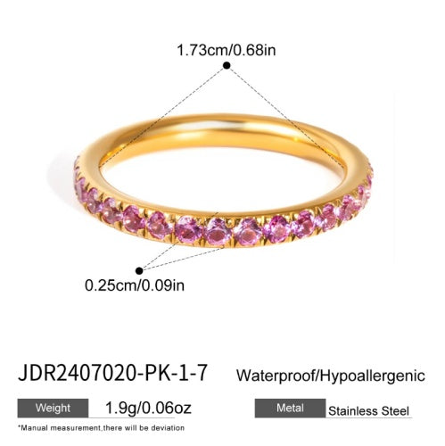 Bague en acier – BG2407020-PK-1-7
