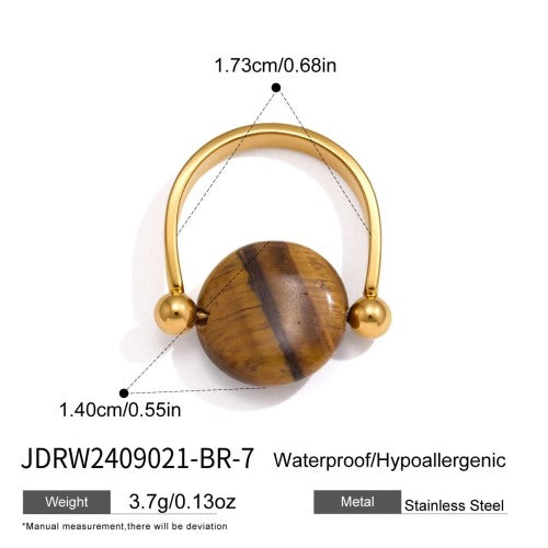 BAGUE ACIER REF BGW2409021-BR-7