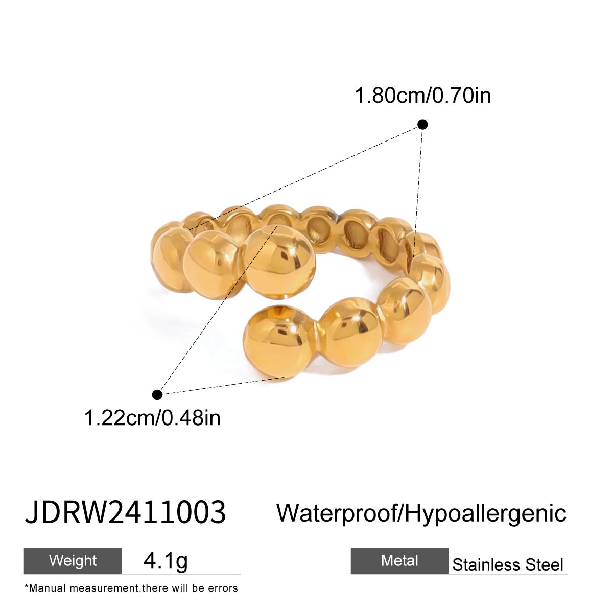 Bague en acier – BGW2411003