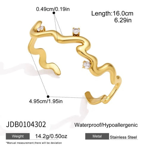 Bracelet en acier – BR0104302