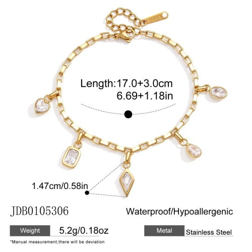BRACELET ACIER REF BR0105306