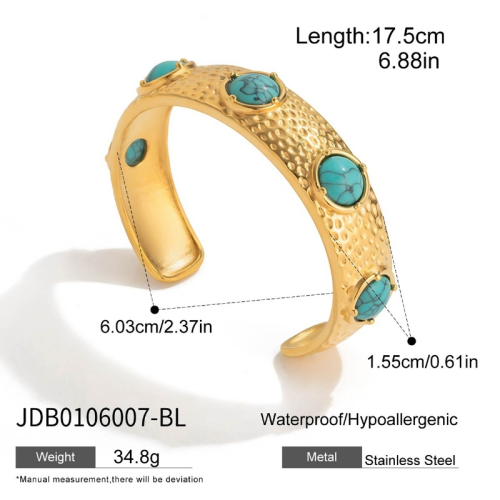 Bracelet en acier – BR0106007-BL