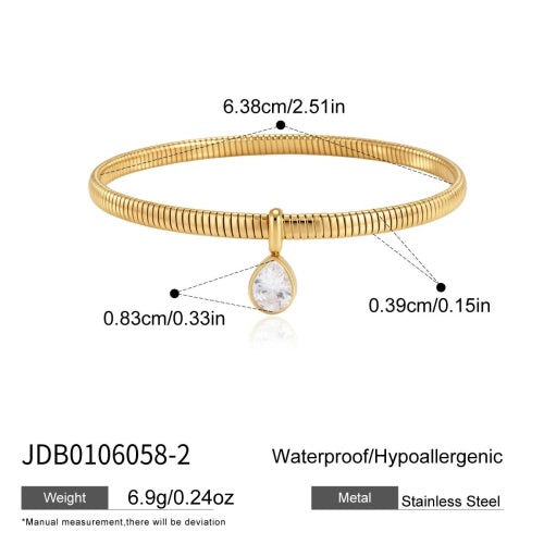 BRACELET ACIER REF BR0106058-2