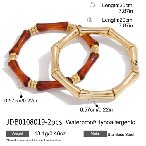 Bracelet en acier – BR0108019-2PCS