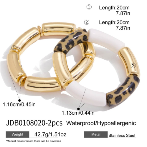 Bracelet en acier – BR0108020-2PCS