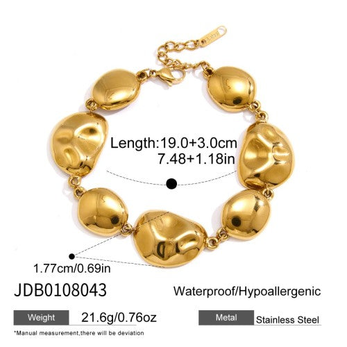 BRACELET ACIER REF BR0108043