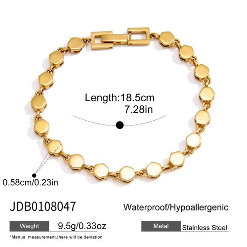 BRACELET ACIER REF BR0108047