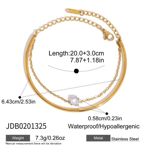 Bracelet en acier – BR0201325