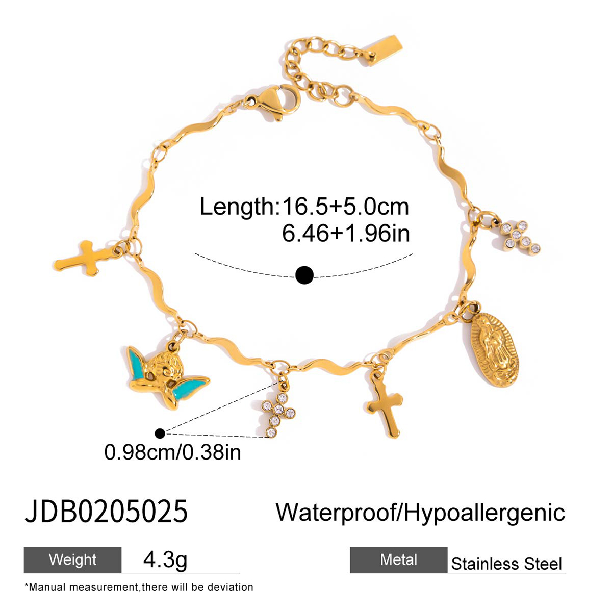 Bracelet en acier – BR0205025