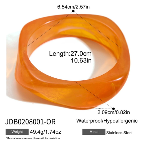 Bracelet en acier – BR0208001-OR