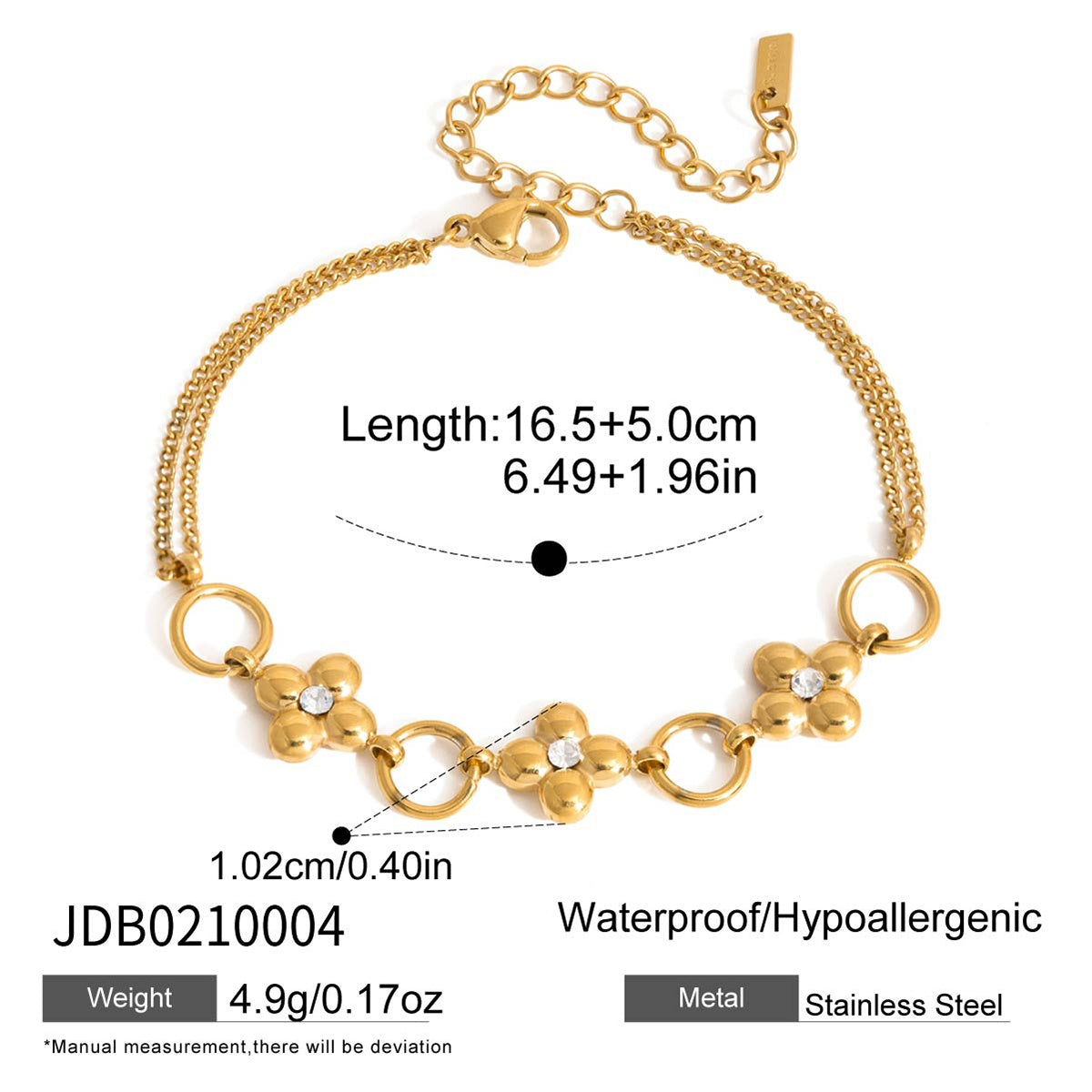 Bracelet en acier – BR0210004