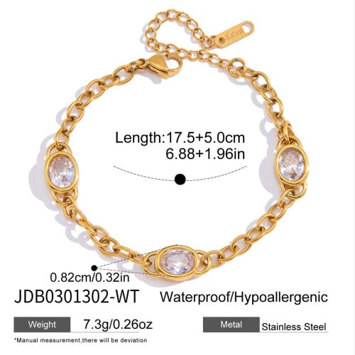Bracelet en acier – BR0301302-WT