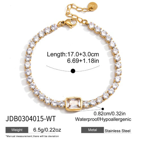 Bracelet en acier – BR0304015-WT